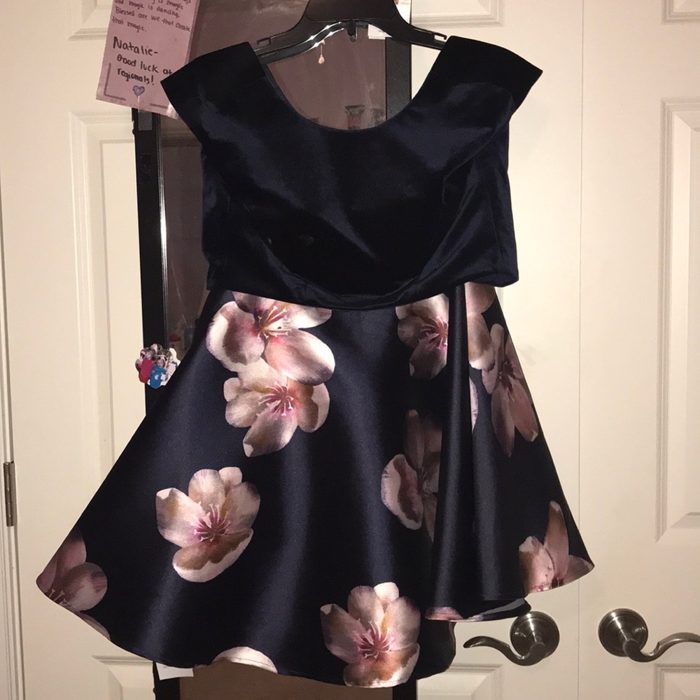 Homecoming Blush 2 piece dress